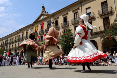 Fotos de la despedida de los gigantes de Tafalla