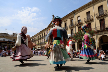 Fotos de la despedida de los gigantes de Tafalla