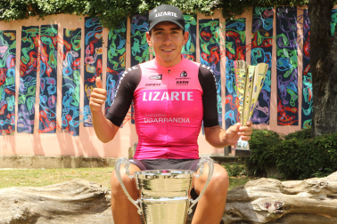 Diego Uriarte ganó su primera carrera como sub23 en Segura