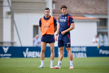Fotos del entrenamiento de Osasuna con la presencia de Rockson Yeboah este viernes 21 de agosto