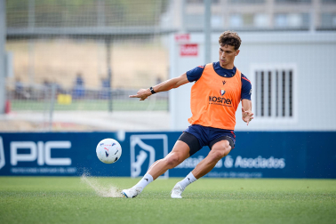 Fotos del entrenamiento de Osasuna con la presencia de Rockson Yeboah este viernes 21 de agosto