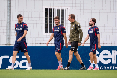 Fotos del entrenamiento de Osasuna con la presencia de Rockson Yeboah este viernes 21 de agosto