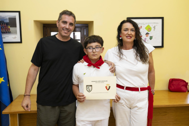 Fotos del cohete de fiestas de Barásoain