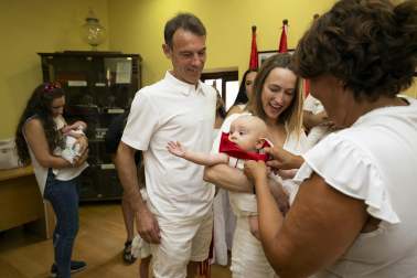 Fotos del cohete de fiestas de Barásoain