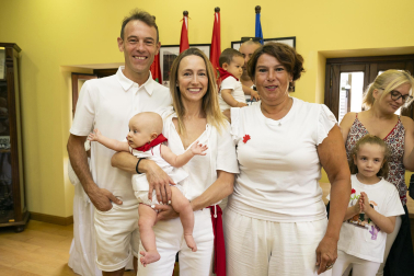 Fotos del cohete de fiestas de Barásoain
