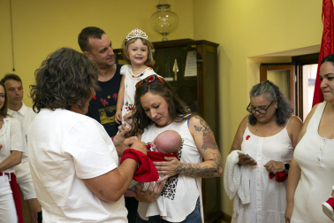 Fotos del cohete de fiestas de Barásoain
