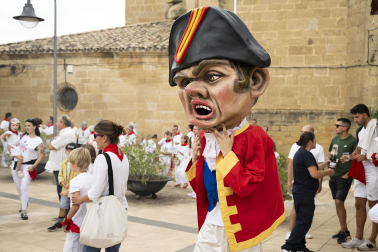 Fotos del cohete de fiestas de Barásoain