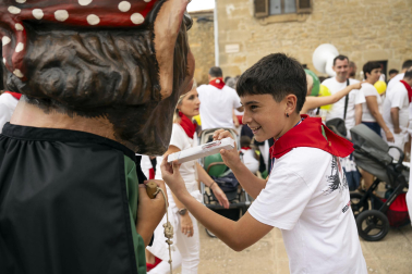 Fotos del cohete de fiestas de Barásoain