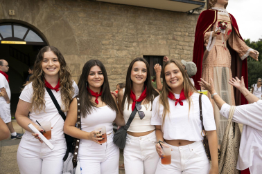 Fotos del cohete de fiestas de Barásoain
