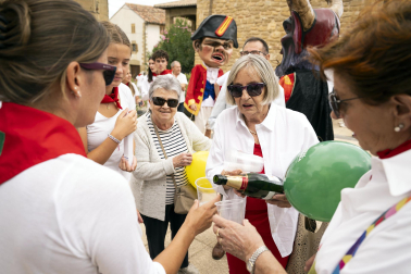 Fotos del cohete de fiestas de Barásoain