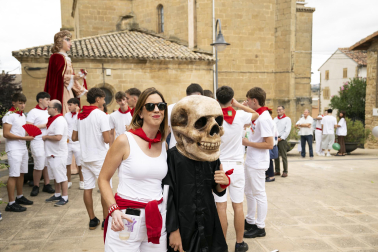 Fotos del cohete de fiestas de Barásoain