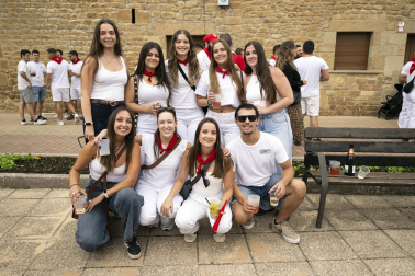 Fotos del cohete de fiestas de Barásoain