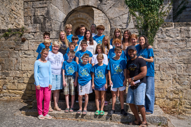 Estancia de 20 niños ucranianos en Navarra