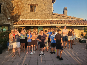Estancia de 20 niños ucranianos en Navarra