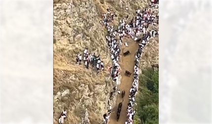 Vídeo del octavo encierro de las fiestas de Falces