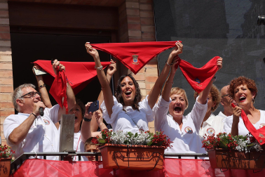 Inicio de las fiestas de Marcilla