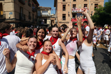 Inicio de las fiestas de Marcilla