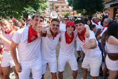Inicio de las fiestas de Marcilla