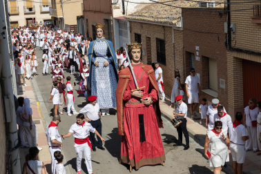 Fotos de la procesión en honor a San Bartolomé en fiestas de Ribaforada 2026