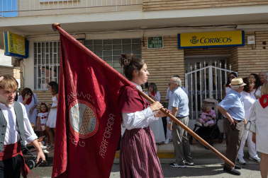 Fotos de la procesión en honor a San Bartolomé en fiestas de Ribaforada 2026