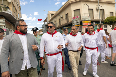 Fotos de la procesión en honor a San Bartolomé en fiestas de Ribaforada 2026