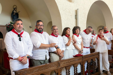 Fotos de la procesión en honor a San Bartolomé en fiestas de Ribaforada 2026
