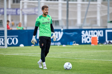 Fotos del entrenamiento de Osasuna este martes en Tajonar