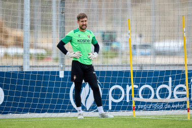 Fotos del entrenamiento de Osasuna este martes en Tajonar