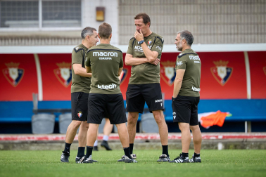 Fotos del entrenamiento de Osasuna este martes en Tajonar
