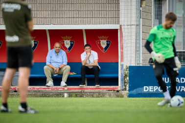 Fotos del entrenamiento de Osasuna este martes en Tajonar