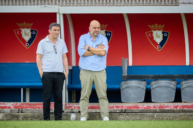 Fotos del entrenamiento de Osasuna este martes en Tajonar