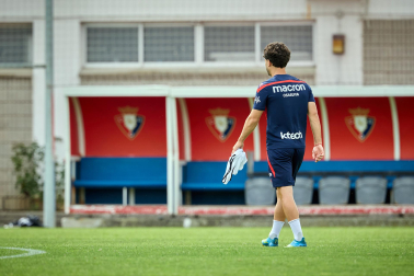 Fotos del entrenamiento de Osasuna este martes en Tajonar
