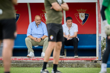 Fotos del entrenamiento de Osasuna este martes en Tajonar