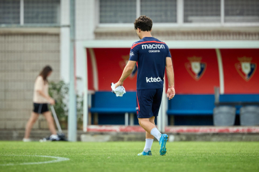 Fotos del entrenamiento de Osasuna este martes en Tajonar