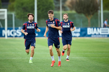 Fotos del entrenamiento de Osasuna este martes en Tajonar