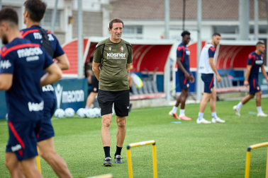 Fotos del entrenamiento de Osasuna este martes en Tajonar