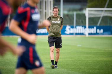 Fotos del entrenamiento de Osasuna este martes en Tajonar