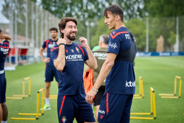 Fotos del entrenamiento de Osasuna este martes en Tajonar