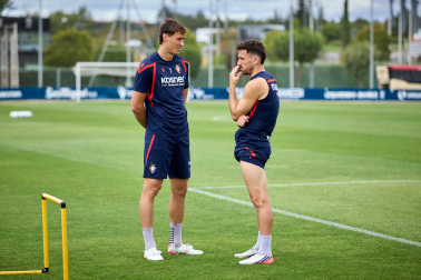 Fotos del entrenamiento de Osasuna este martes en Tajonar