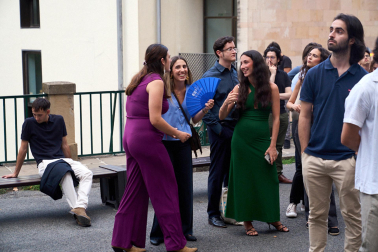 Fotos del acto de bienvenida a los participantes en los Cursos Europeos de Verano 2026