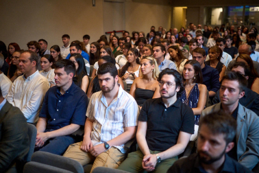 Fotos del acto de bienvenida a los participantes en los Cursos Europeos de Verano 2026