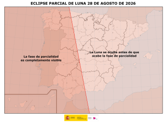 Mapa eclipse lunar 28 de agosto