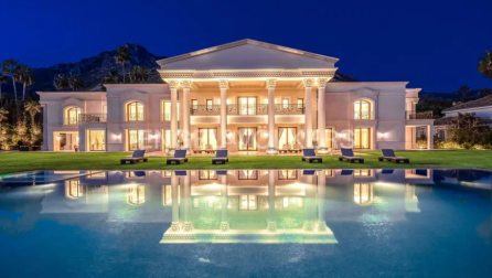 Villa Bellagio en la Milla de Oro de Marbella (Málaga)