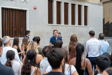 Fotos del acto de bienvenida a los participantes en los Cursos Europeos de Verano 2026