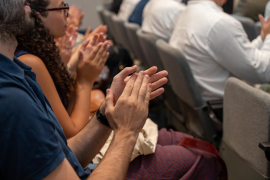 Fotos del acto de bienvenida a los participantes en los Cursos Europeos de Verano 2026