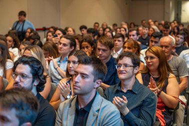 Fotos del acto de bienvenida a los participantes en los Cursos Europeos de Verano 2026
