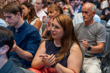 Fotos del acto de bienvenida a los participantes en los Cursos Europeos de Verano 2026