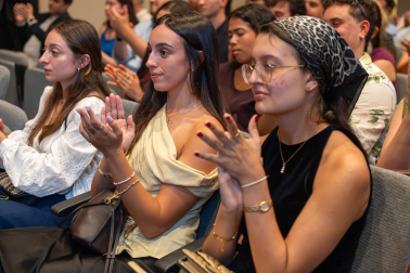 Fotos del acto de bienvenida a los participantes en los Cursos Europeos de Verano 2026