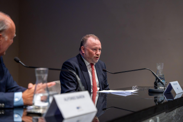 Fotos del acto de bienvenida a los participantes en los Cursos Europeos de Verano 2026