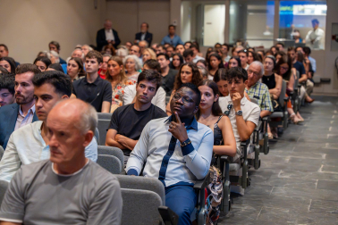 Fotos del acto de bienvenida a los participantes en los Cursos Europeos de Verano 2026